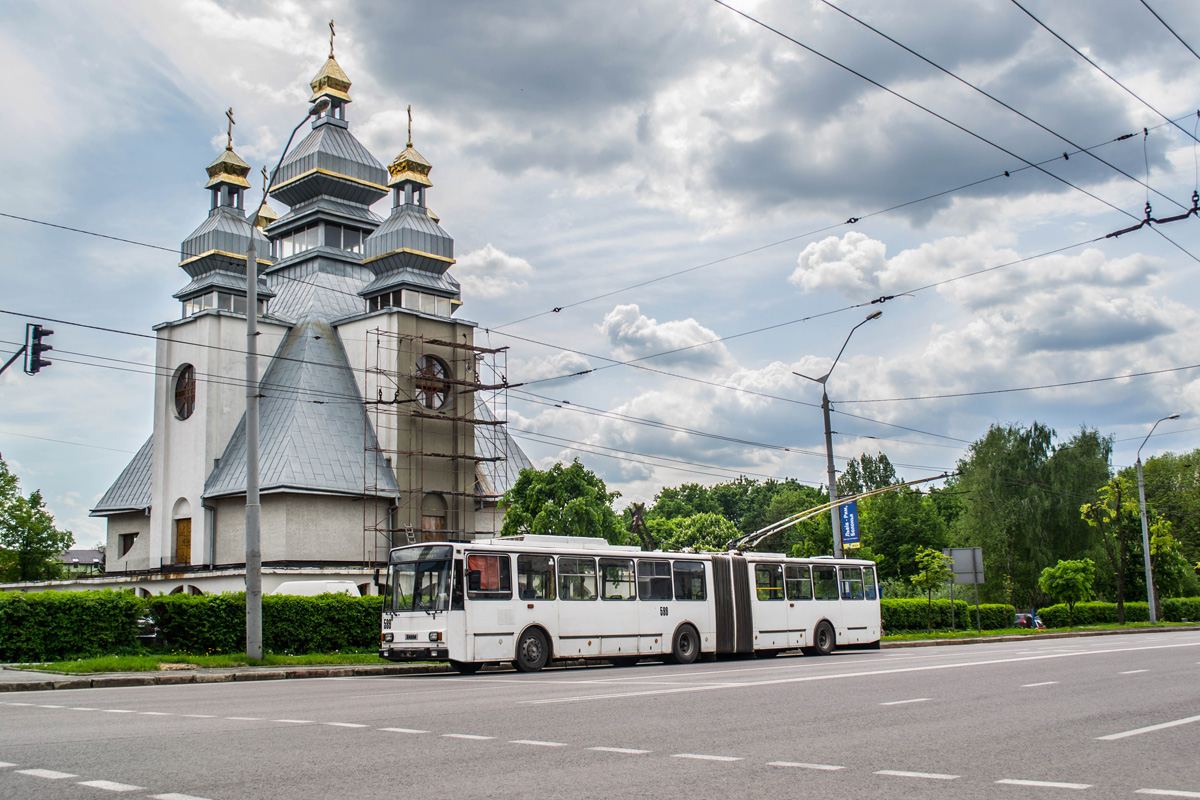 Львов, Škoda 15TrM № 599