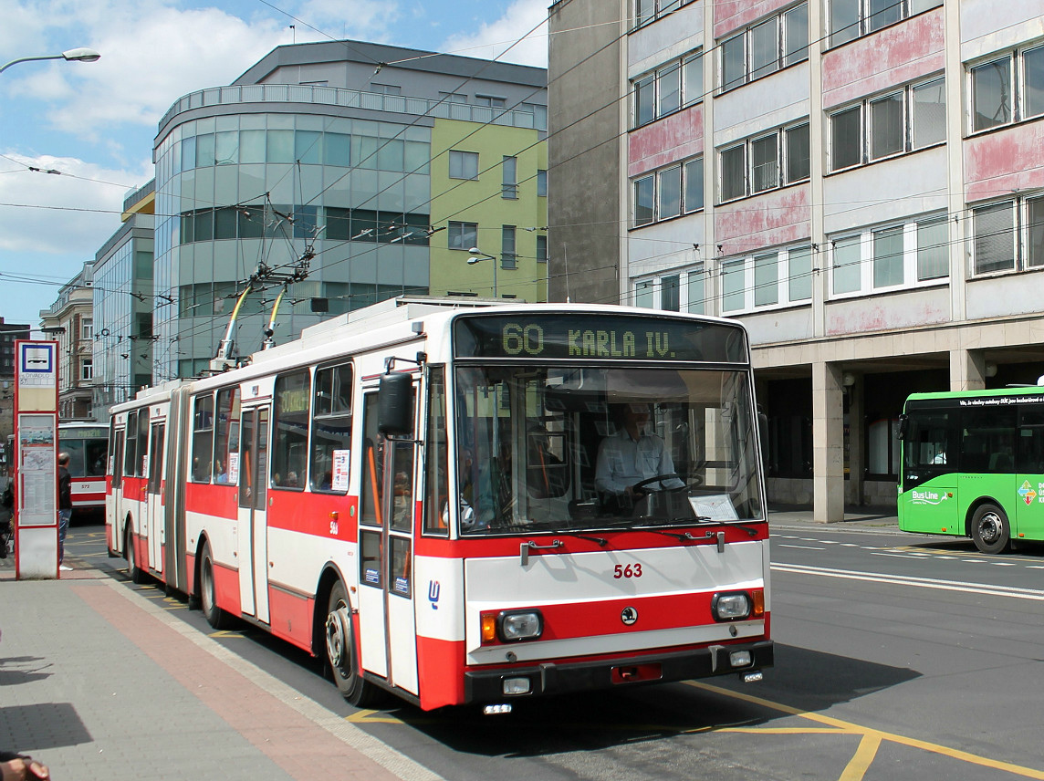 Усти-над-Лабем, Škoda 15Tr13/6M № 563