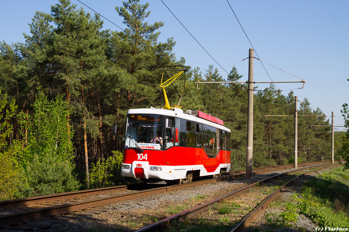 Stary Oskol, Stadler 62103 № 104 Stary Oskol, Stadler 62103 № 104