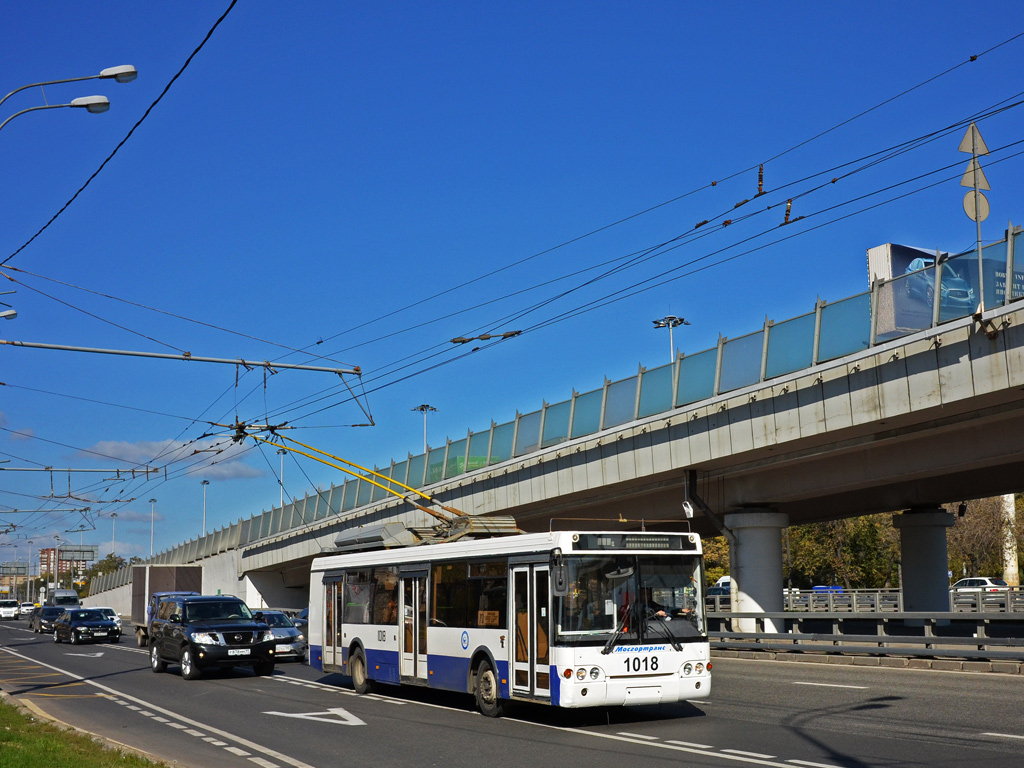 Москва, МТрЗ-52791 «Садовое Кольцо» № 1018