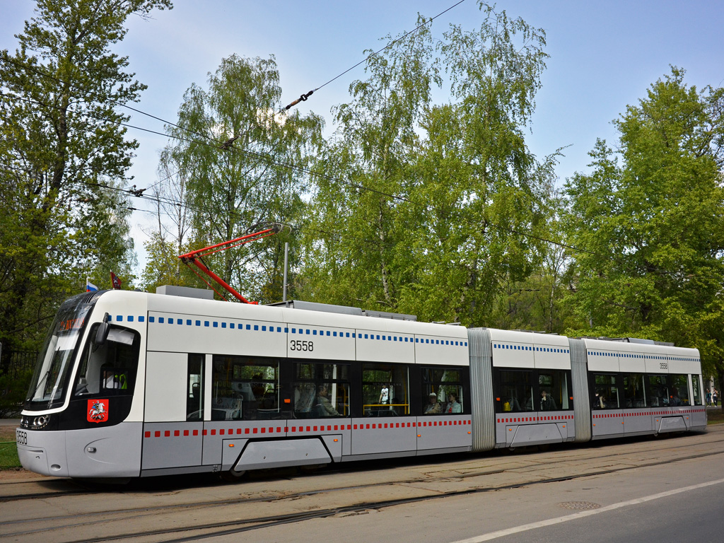 Москва, 71-414 (Pesa Fokstrot) № 3558