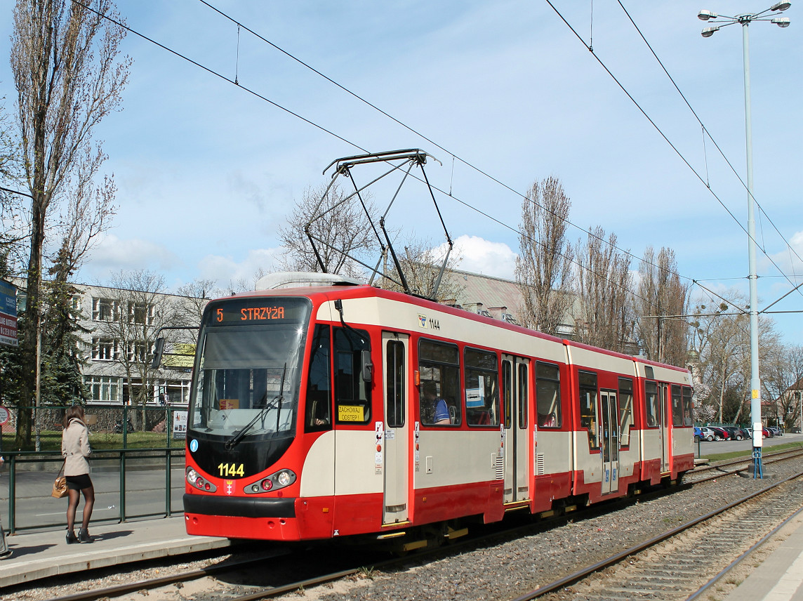 Гданьск, Duewag N8C-MF 01 № 1144