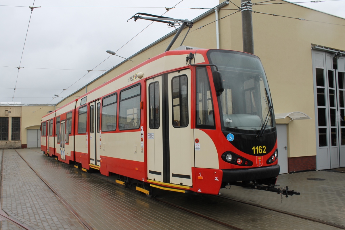 Гданьск, Duewag N8C-MF 18 № 1162