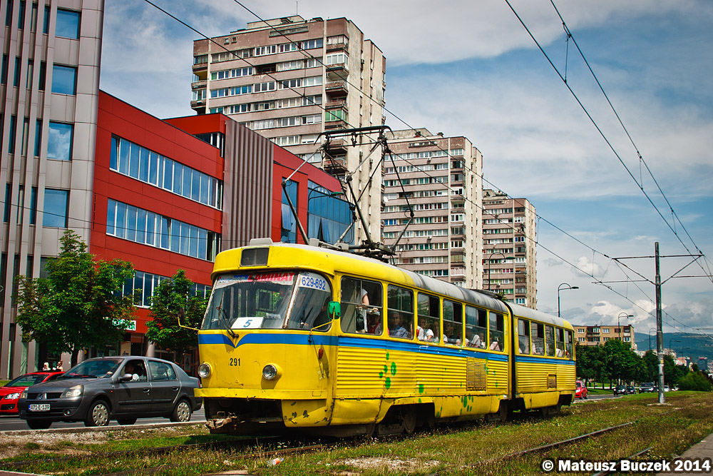Сараево, Tatra K2 № 291