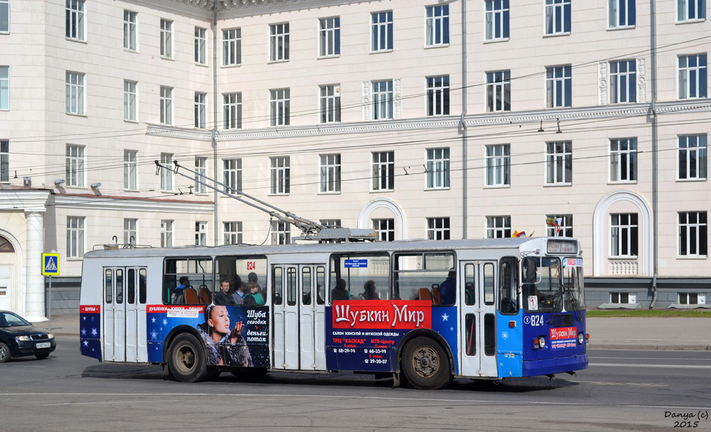 Чебоксары, ЗиУ-682Г-016 (012) № 824