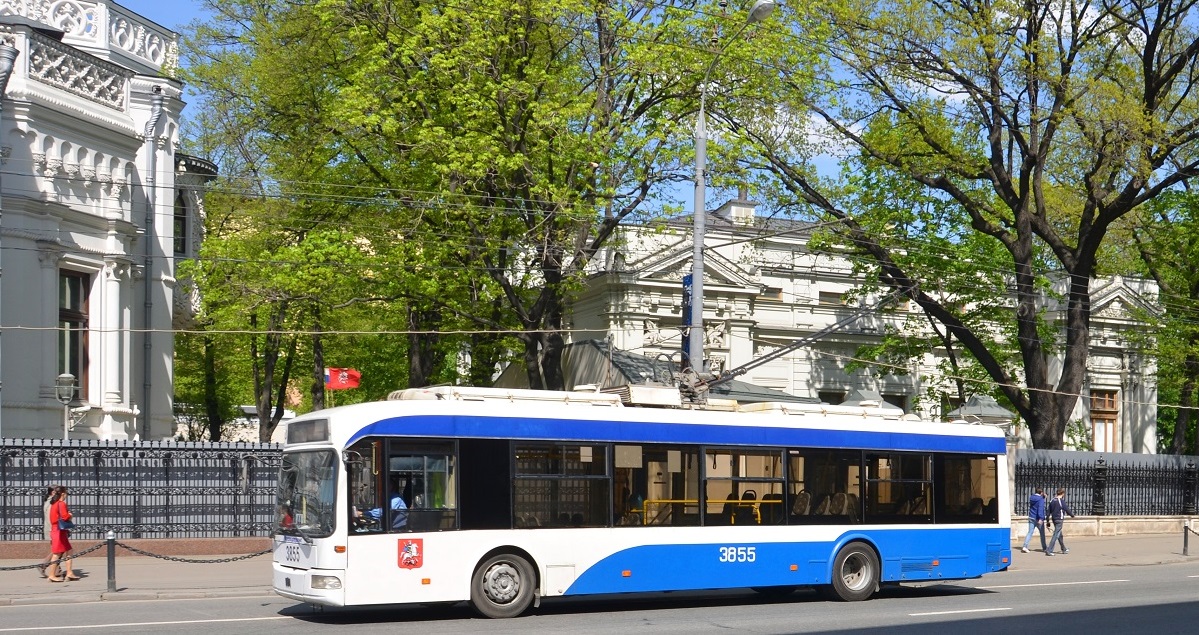 Москва, БКМ 321 № 3855