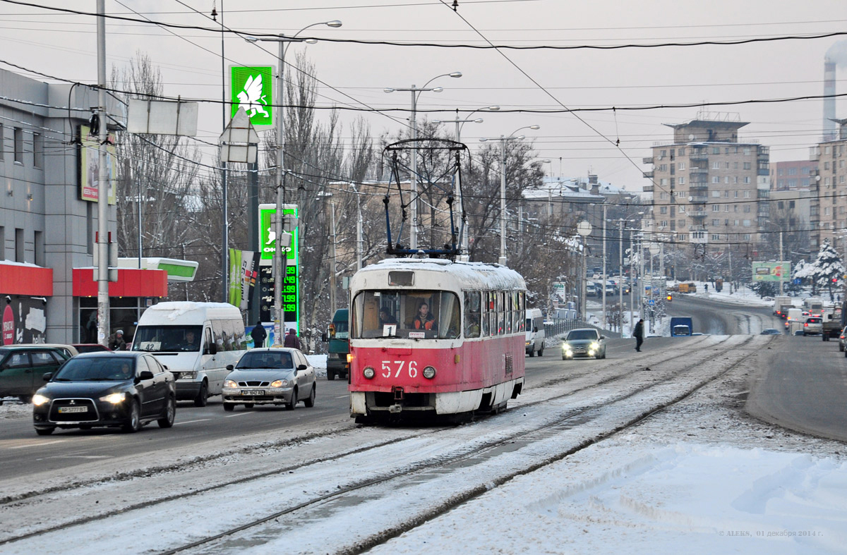 ზაპორიჟია, Tatra T3SU № 576