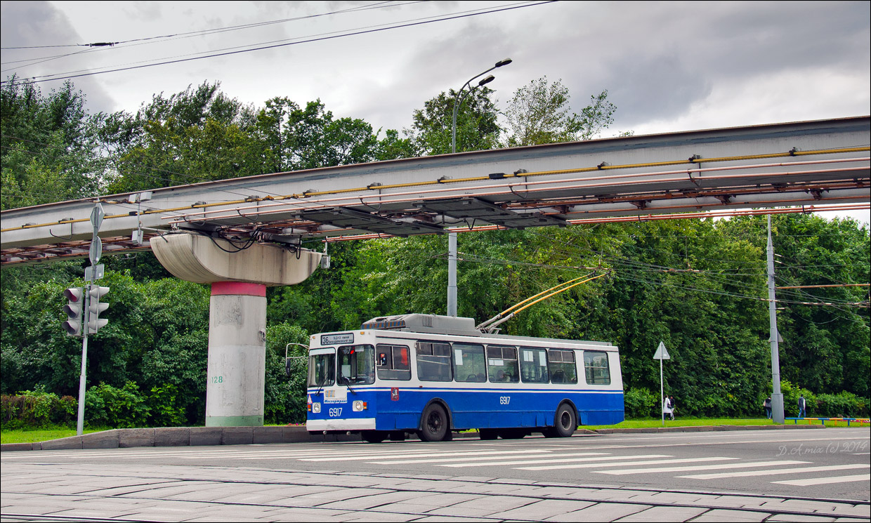 Москва, ЗиУ-682ГМ1 (с широкой передней дверью) № 6917