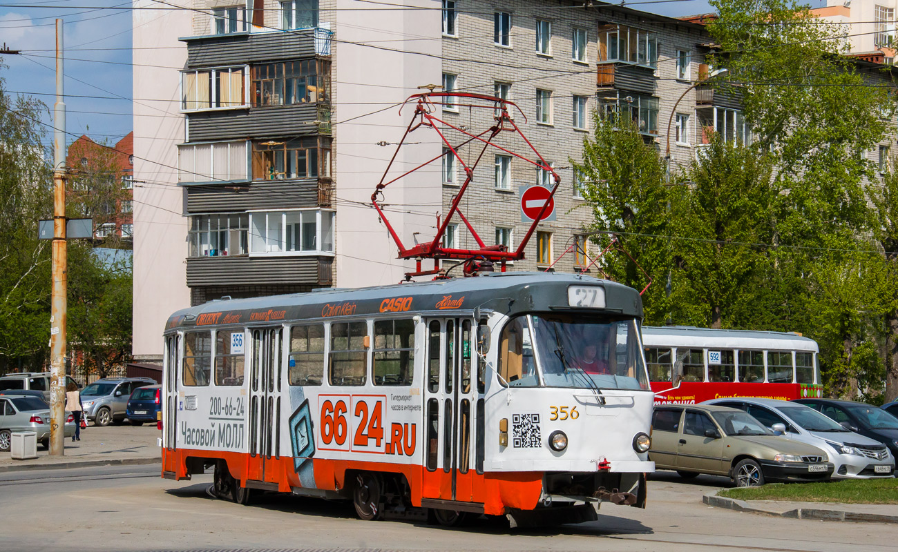 Екатеринбург, Tatra T3SU № 356