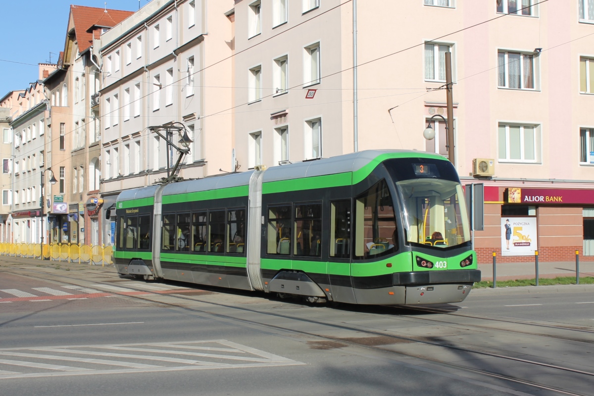 Эльблонг, PESA Tramicus 121N № 403