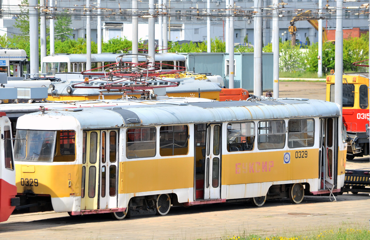 Москва, Tatra T3SU № 0329 Москва, Tatra T3SU № 0329