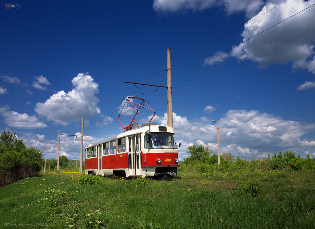 Druzhkivka, Tatra T3SUCS № 7088; Druzhkivka — Start of operation of the first Tatra T3SUCS