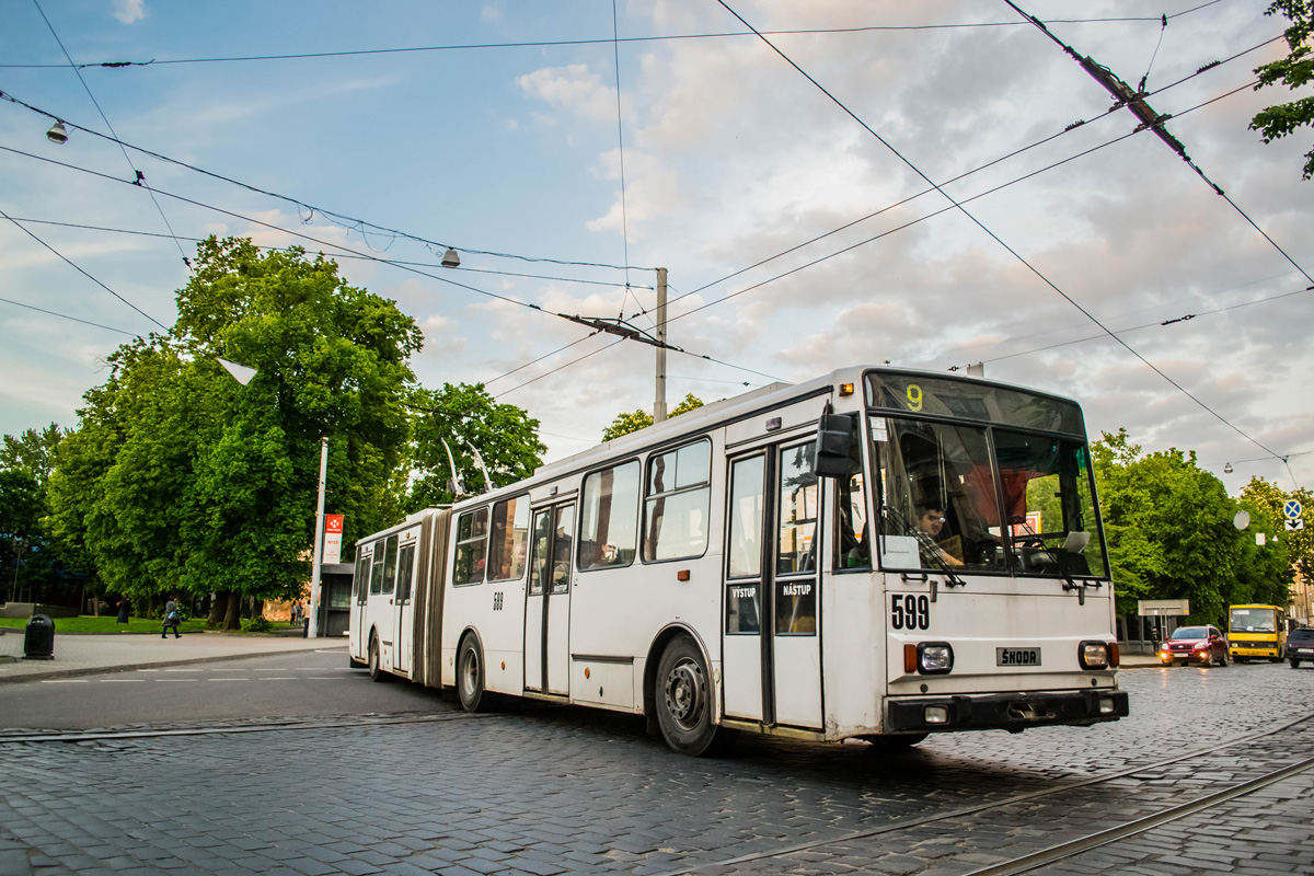 Львов, Škoda 15TrM № 599