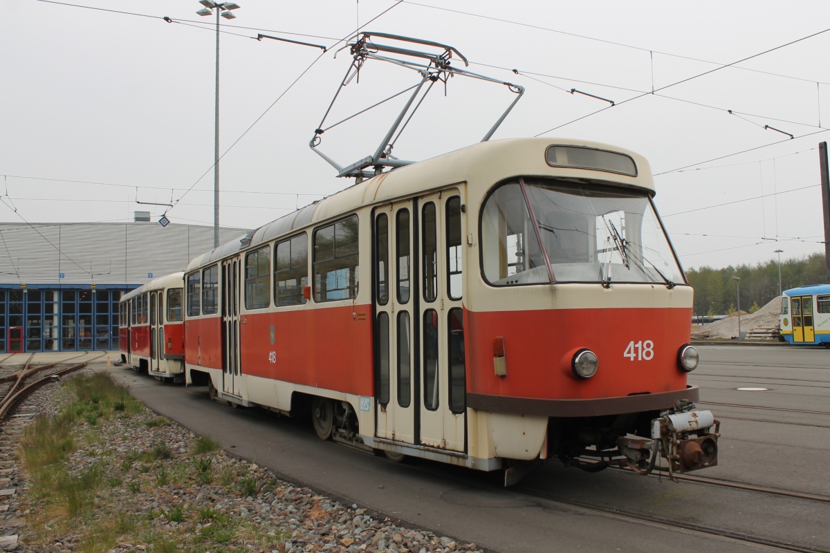 Шверин, Tatra T3D № 418