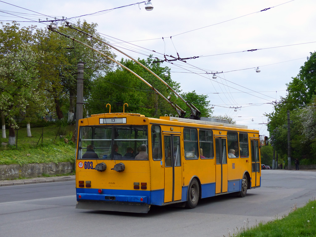 Львов, Škoda 14Tr11/6 № 603