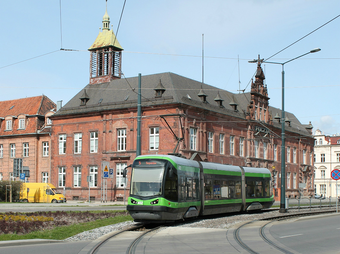 Эльблонг, PESA Tramicus 121N № 402