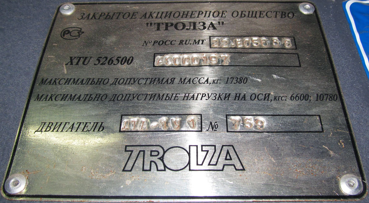 Пермь, Тролза-5265.00 «Мегаполис» № 280