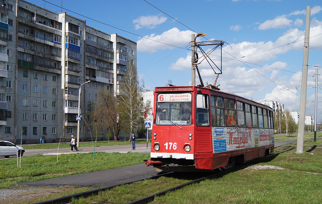 Прокопьевск, 71-605 (КТМ-5М3) № 176