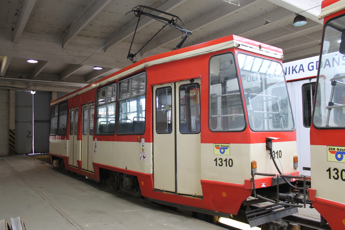 Гданьск, Konstal 105NaD № 1310