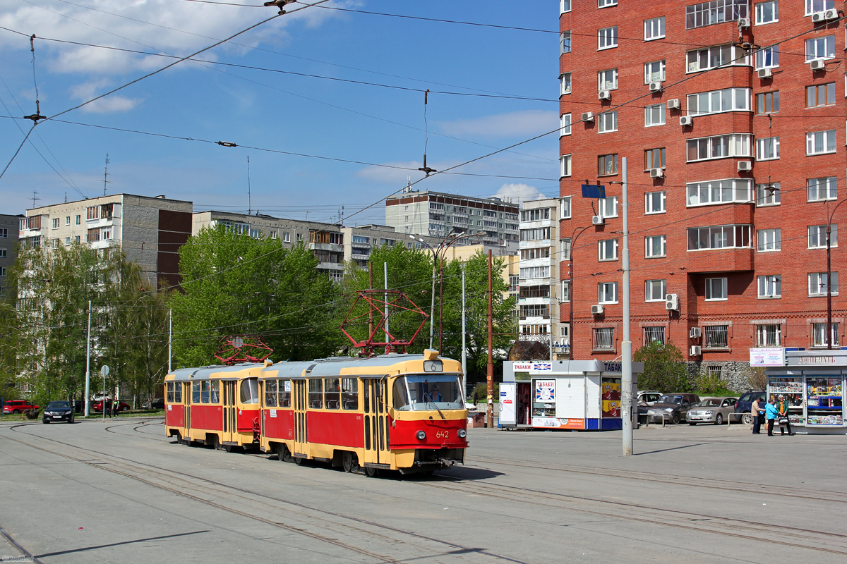 Екатеринбург, Tatra T3SU № 642