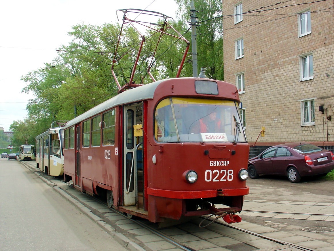 Москва, Tatra T3SU № 0228