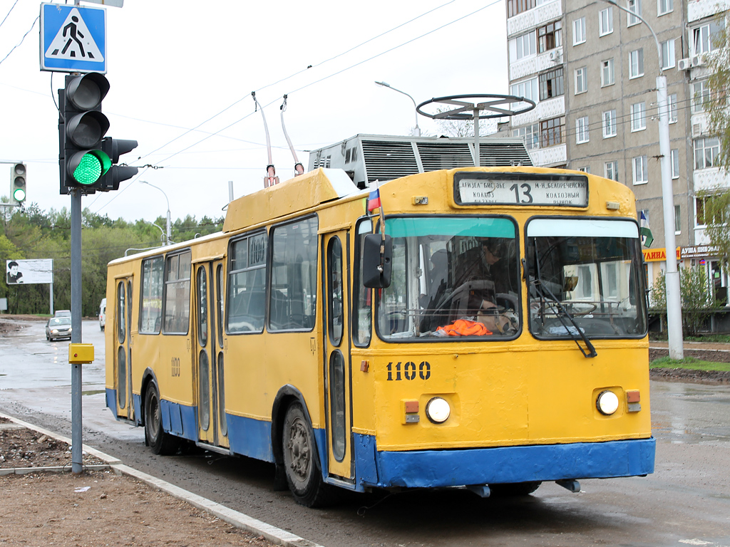 Уфа, БТЗ-52011 № 1100
