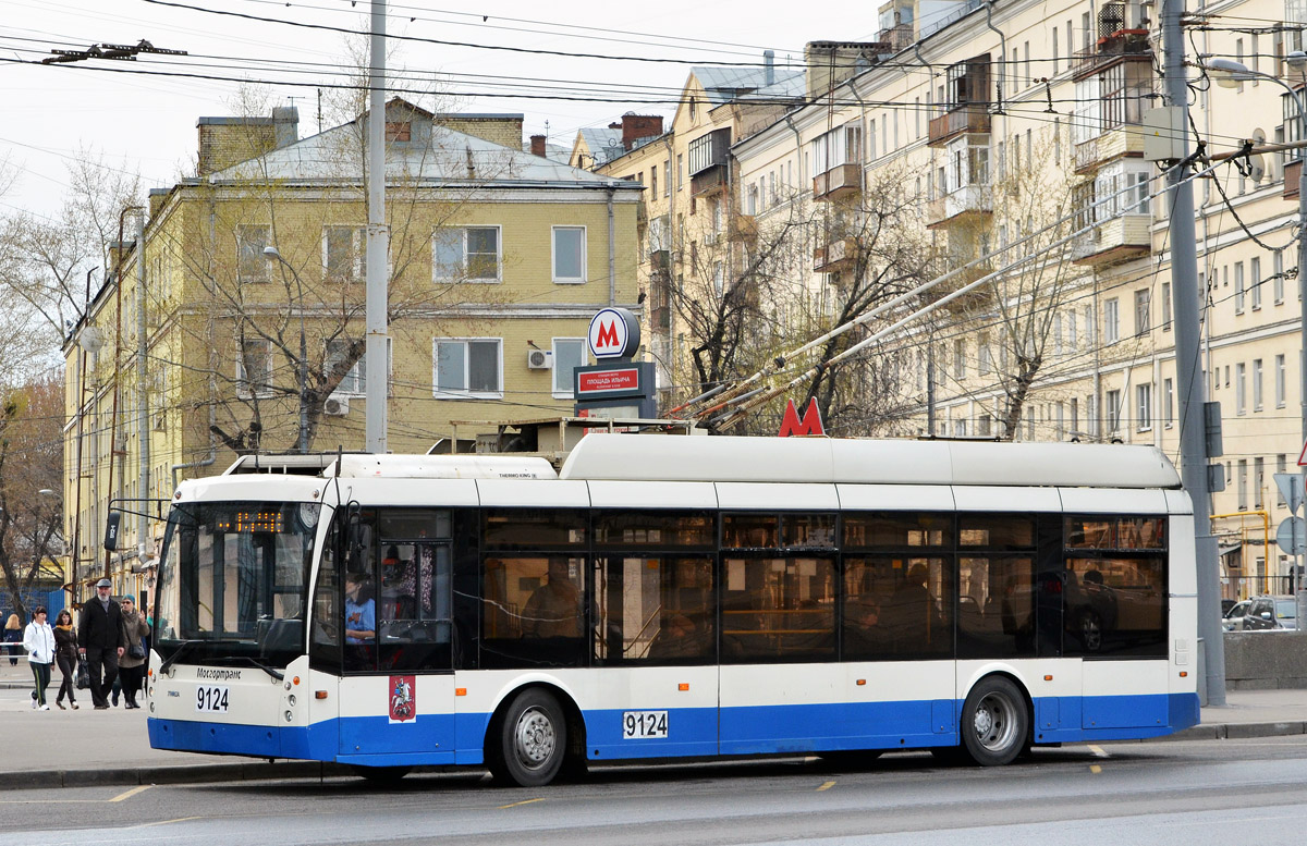 Москва, Тролза-5265.00 «Мегаполис» № 9124