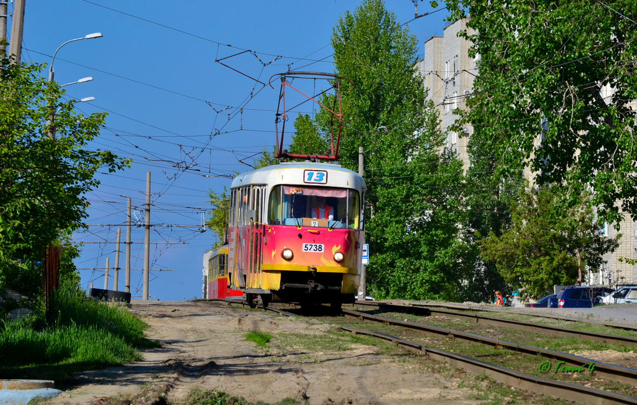 Волгоград, Tatra T3SU № 5738