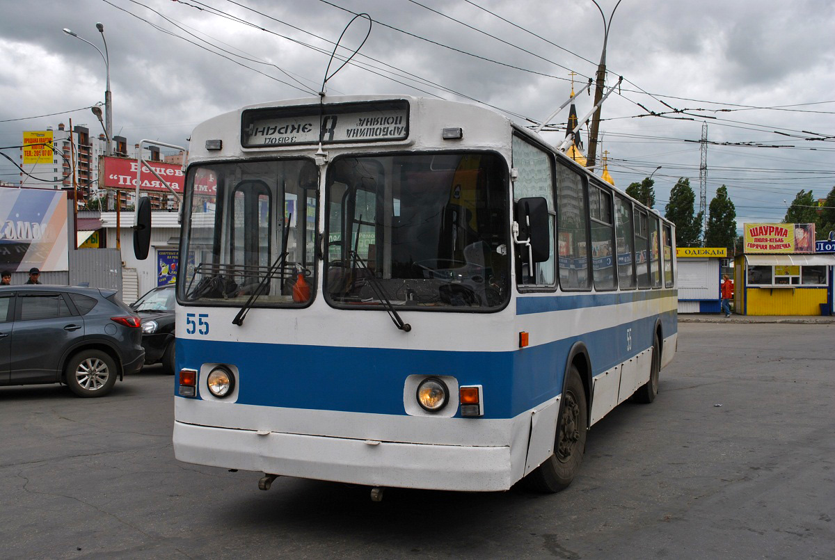 Samara, ZiU-682G [G00] č. 55; Samara — Terminus stations and loops (trolleybus)
