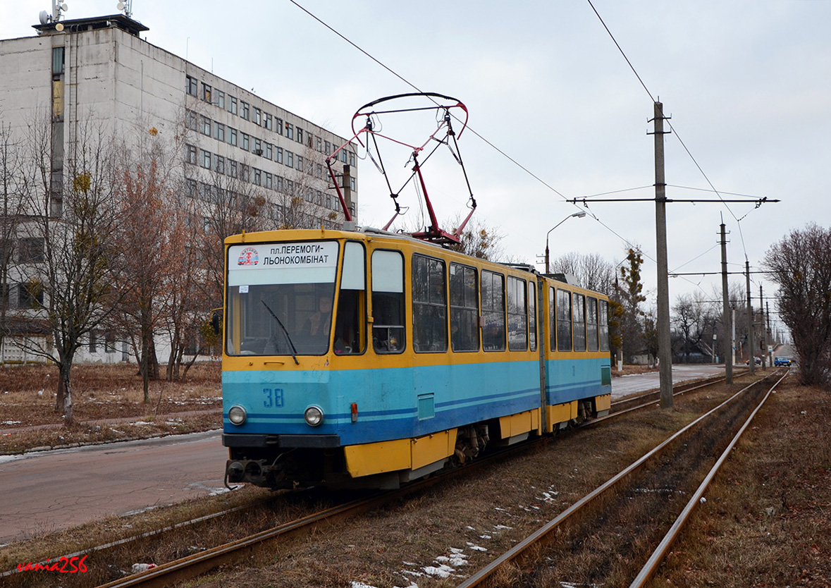 Житомир, Tatra KT4SU № 38