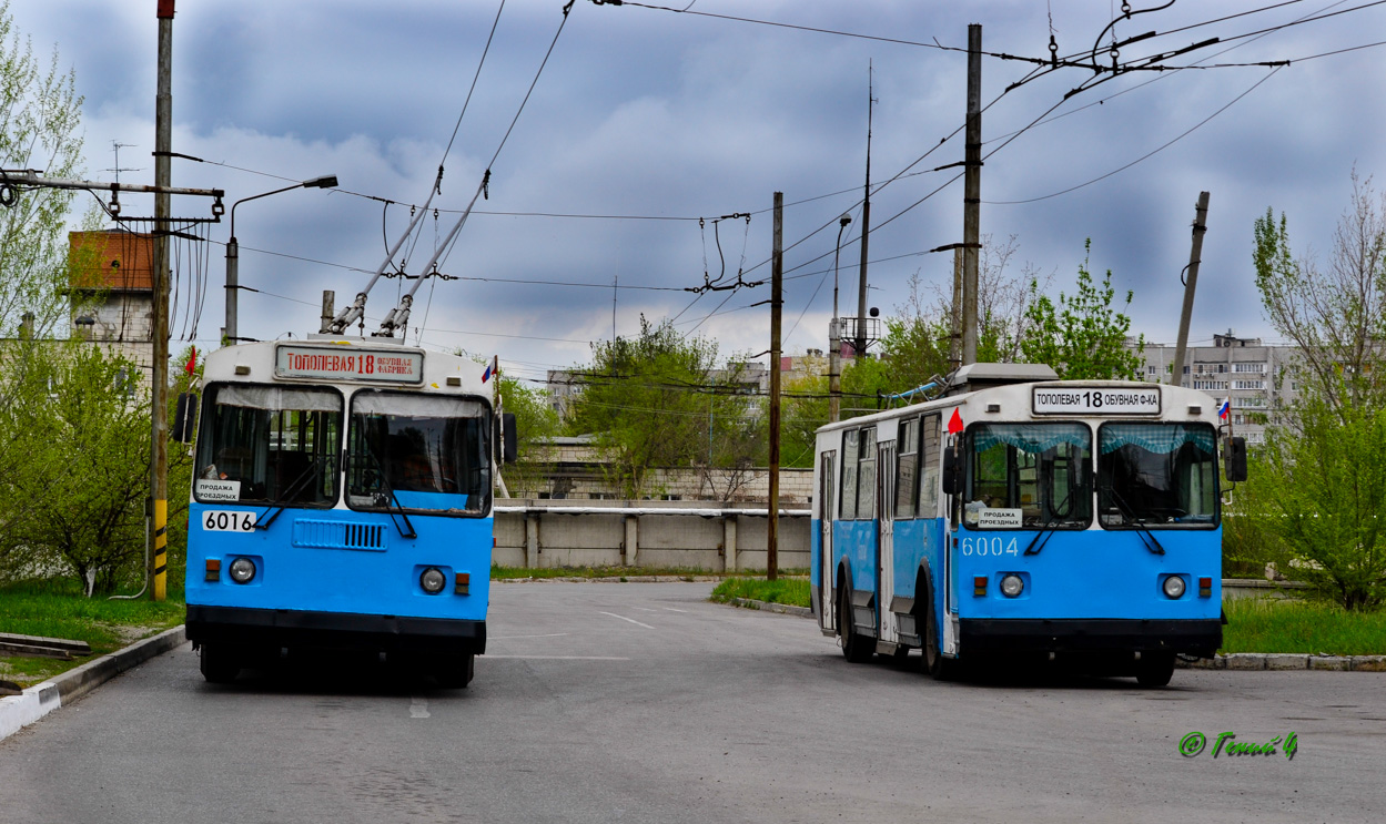 Волгоград, ЗиУ-682Г-012 [Г0А] № 6016; Волгоград, ЗиУ-682 (ВЗСМ) № 6004