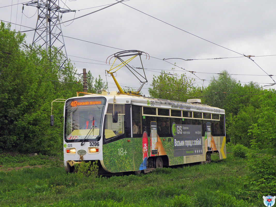 Нижний Новгород, 71-619КТ № 3206