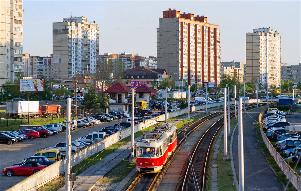 Киев, Tatra T3 № 5647