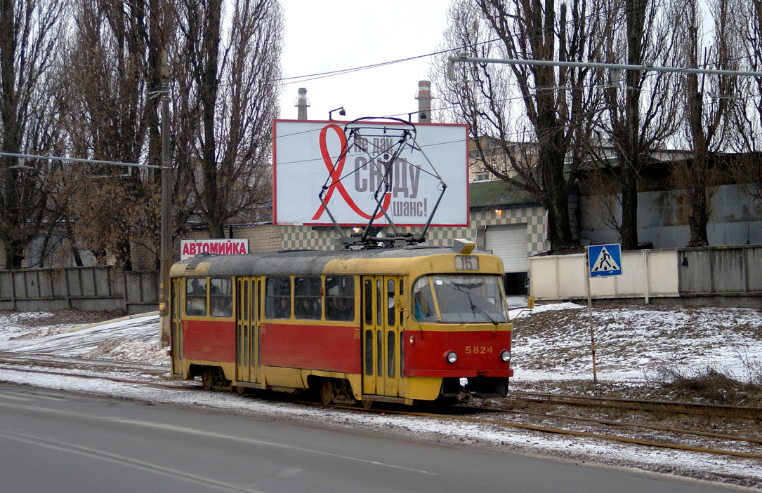 基辅, Tatra T3SU # 5824