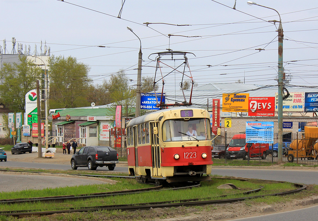 Ижевск, Tatra T3K № 1223
