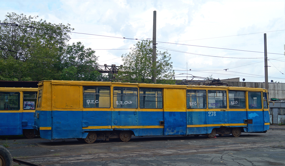 Владивосток, 71-605 (КТМ-5М3) № 278; Владивосток — Трамвайное кладбище