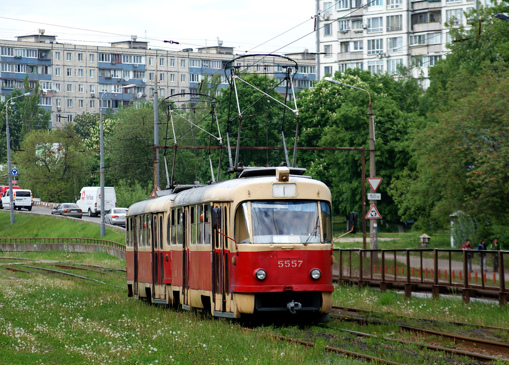 Киев, Tatra T3SU № 5557