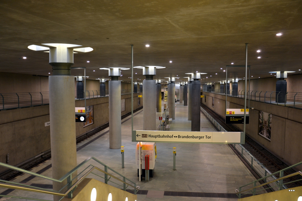 Берлин — U-Bahn — линия U55