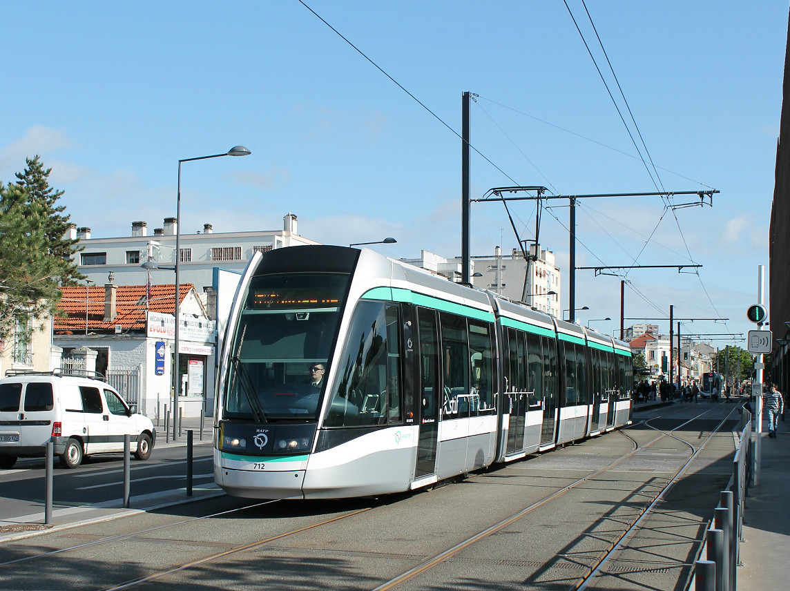 巴黎, Alstom Citadis 302 # 712
