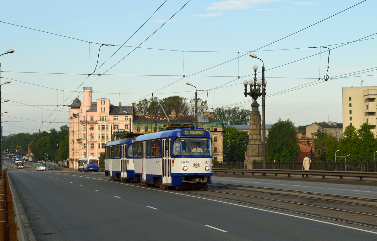 Рига, Tatra T3A № 30645 Рига, Tatra T3A № 30645
