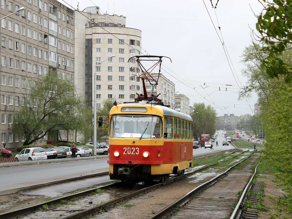 Уфа, Tatra T3D № 2023