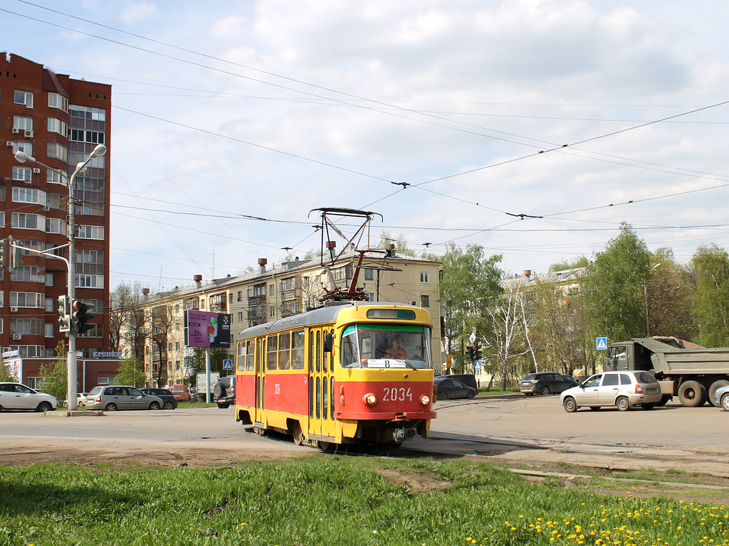 Уфа, Tatra T3D № 2034