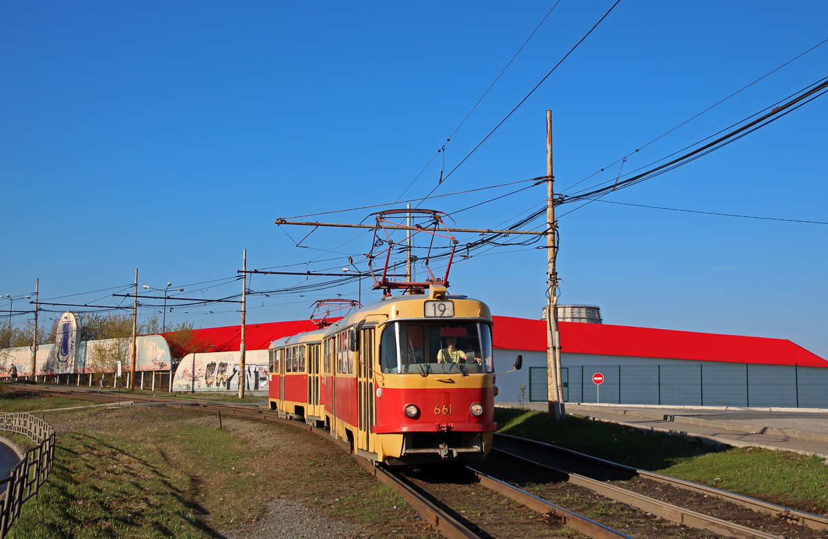 Екатеринбург, Tatra T3SU № 661