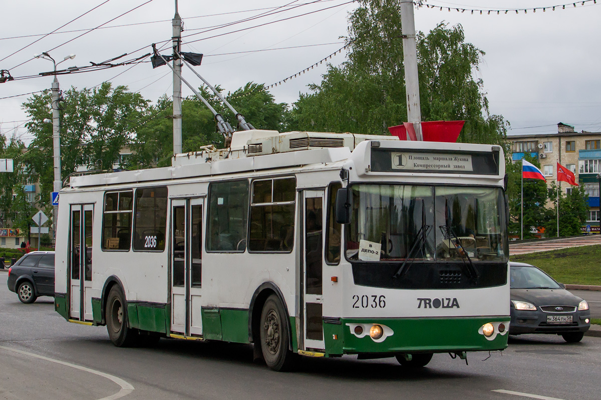 Пенза, ЗиУ-682Г-016.02 № 2036