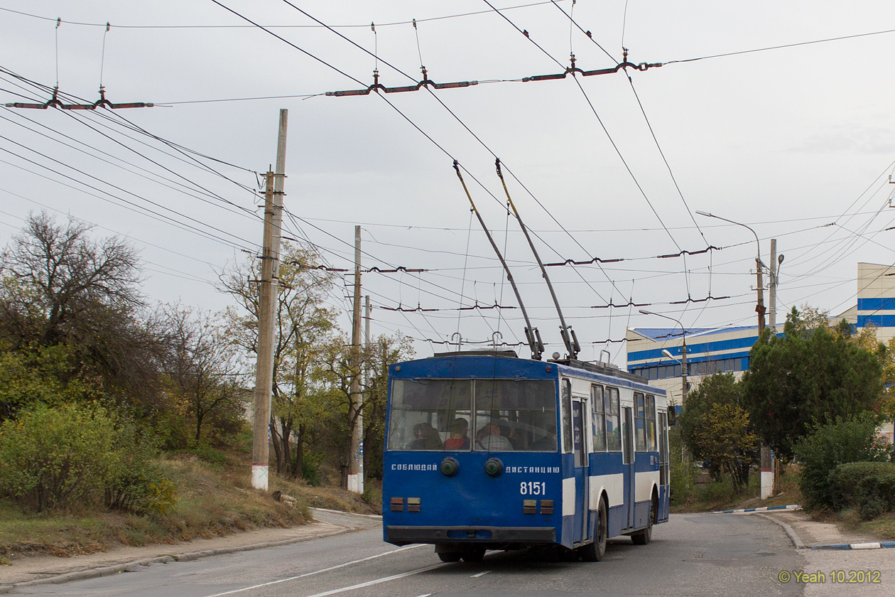 Крымский троллейбус, Škoda 14Tr11/6 № 8151