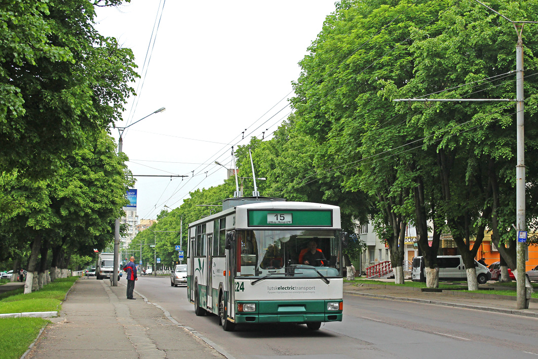 Луцк, MPK/Jelcz 120MT № 224