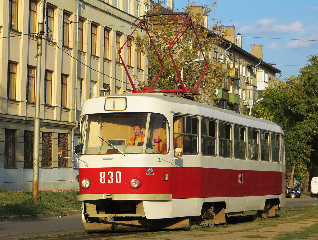 Самара, Tatra T3SU № 830; Самара — Конечные станции и кольца (трамвай)