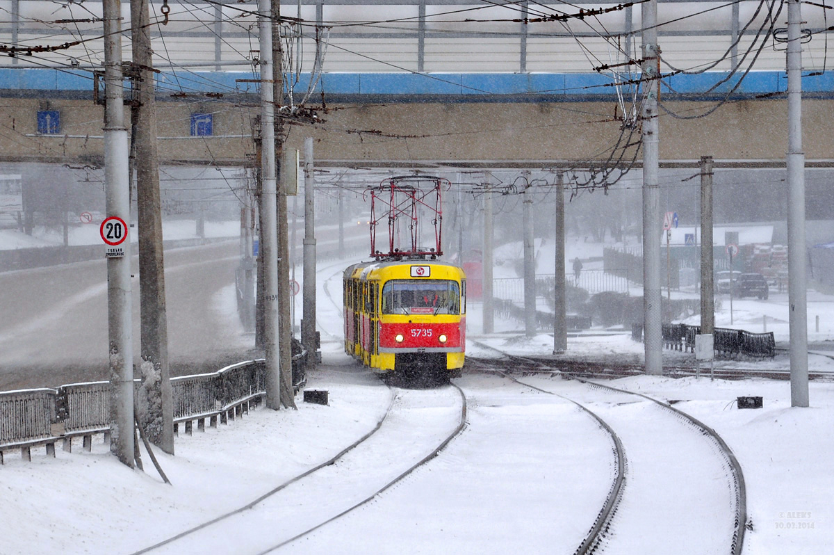 Volgograd, Tatra T3SU № 5735