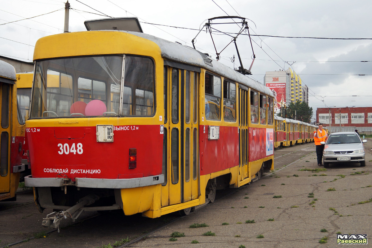 Барнаул, Tatra T3SU № 3048; Барнаул — Конкурс водителей трамвая 2015 г.