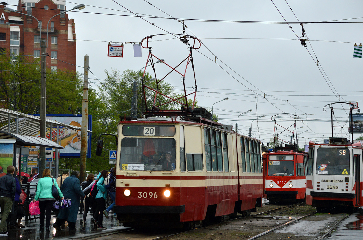 Санкт-Петербург, ЛВС-86К № 3096